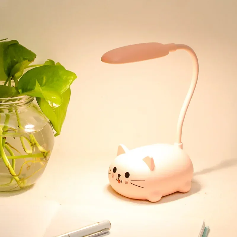 Cute Animals LED Table Light Light USB Recharge LED Night Light Child Eye Protection Creative Desk Lamp Desktop Ornament