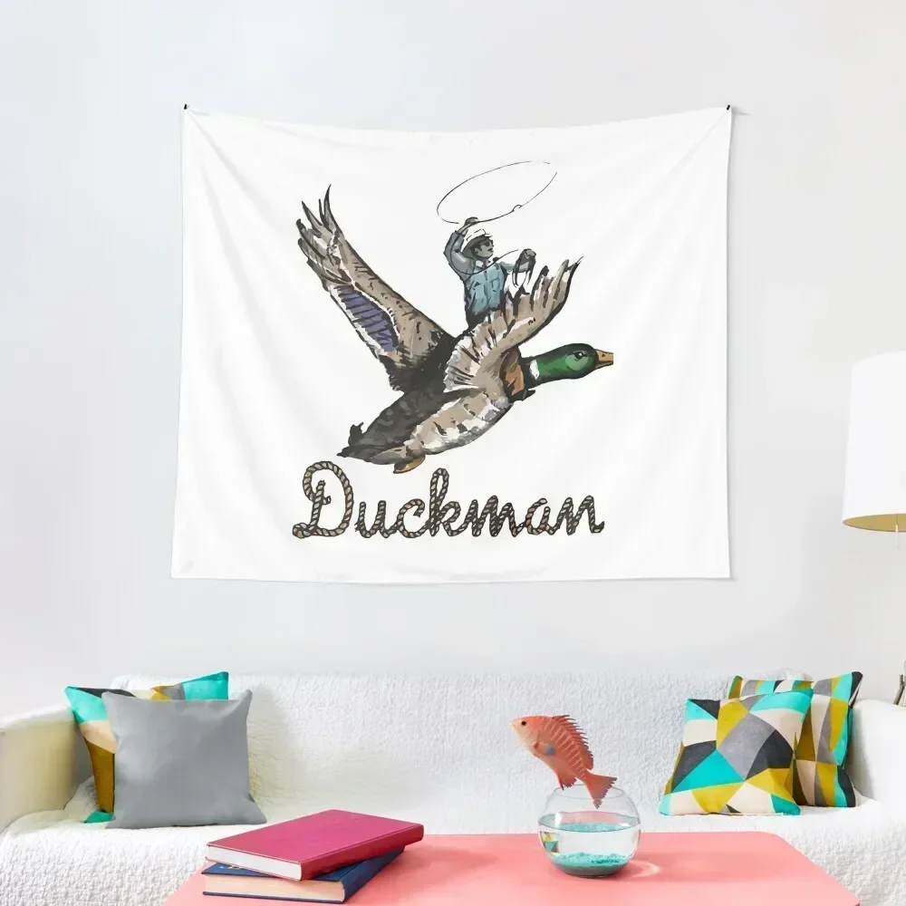 Riley Green Merch Duckman Pepper Shirt Classic Tapestry Decor For Bedroom Wall Hanging Wall Hangings Decoration Tapestry