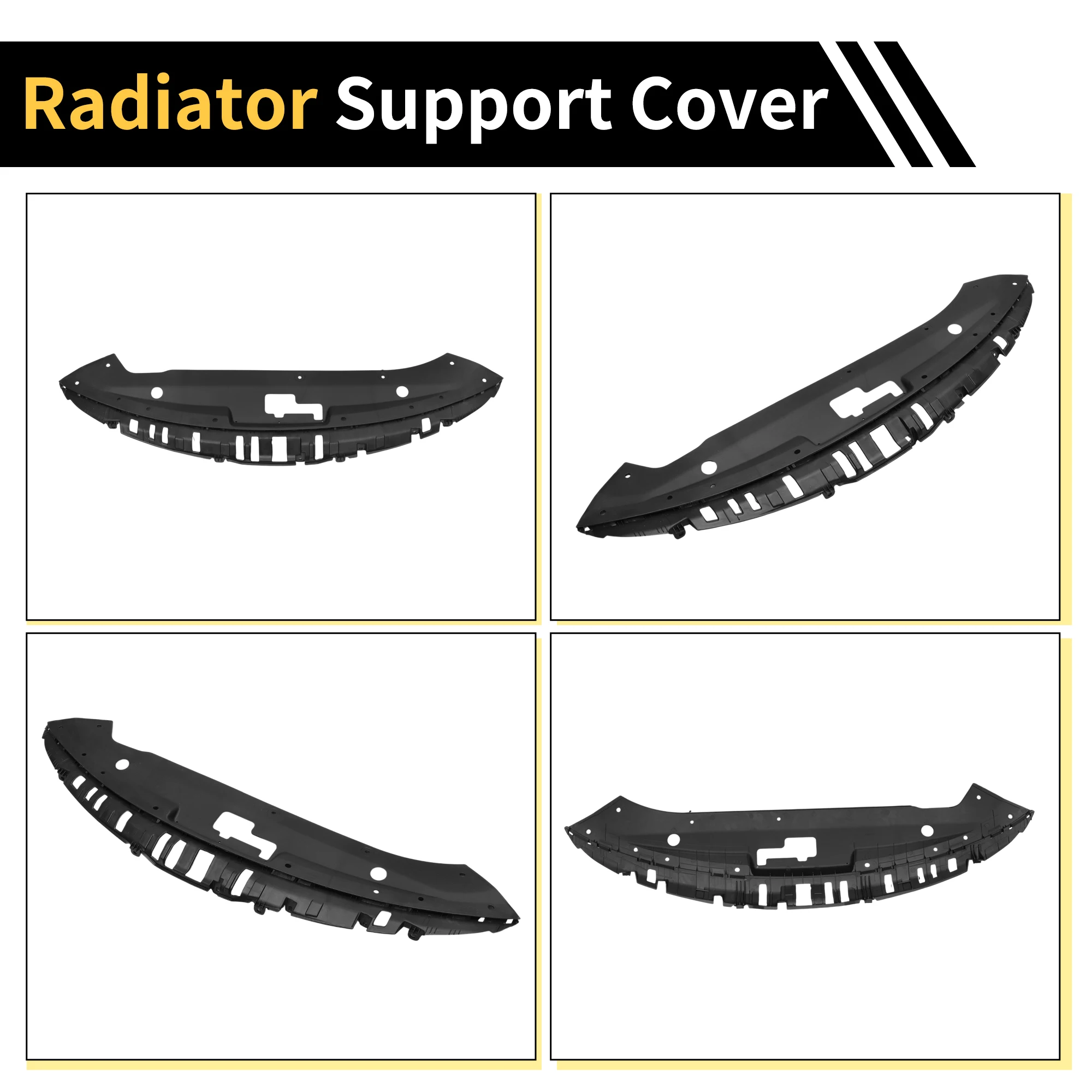 UXCELL Coperchio supporto radiatore per Kia Optima 2019-2020 No.86360D4500/86360D5500 ABS