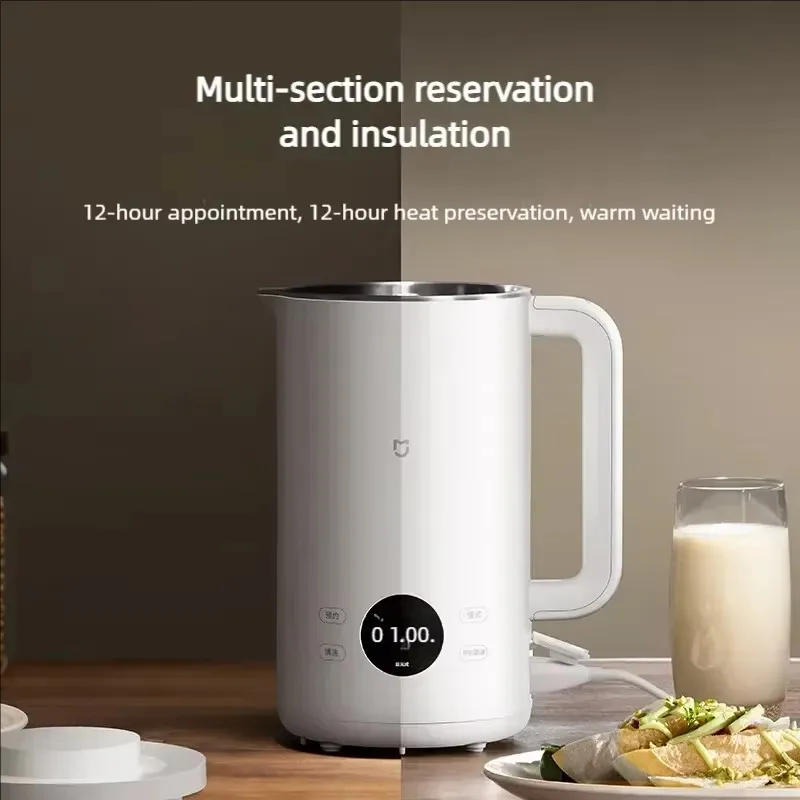 Xiaomi Mijia Soymilk Maker 1L LED Large Screen Intelligent 12 Hours Appointment Heating Breakfast Machine