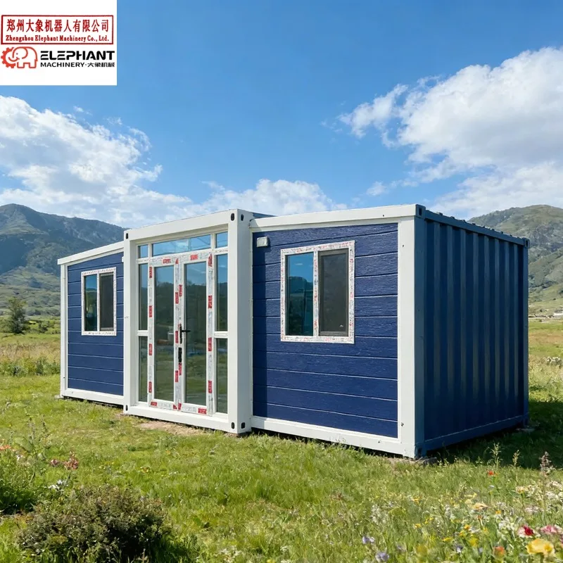 Customized Modular Container House, Modern Luxury Steel Prefab Home With Kitchen, Low Price For Office, Villa & Construction Sit
