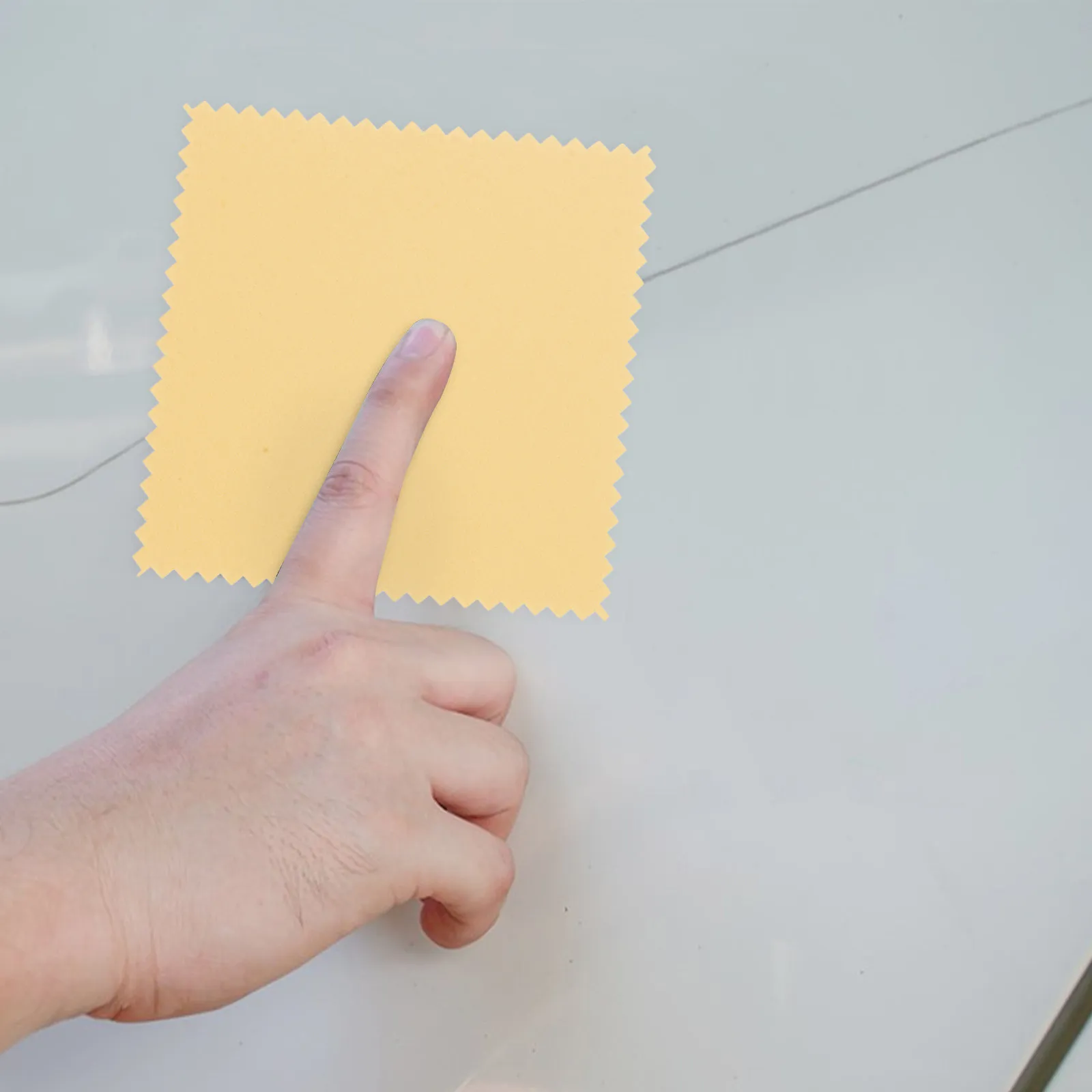 10Pcs Car Wax Towel for Polishing and Buffing High-Density Microfiber Detailing Cloth Car Wax Applicator Towel