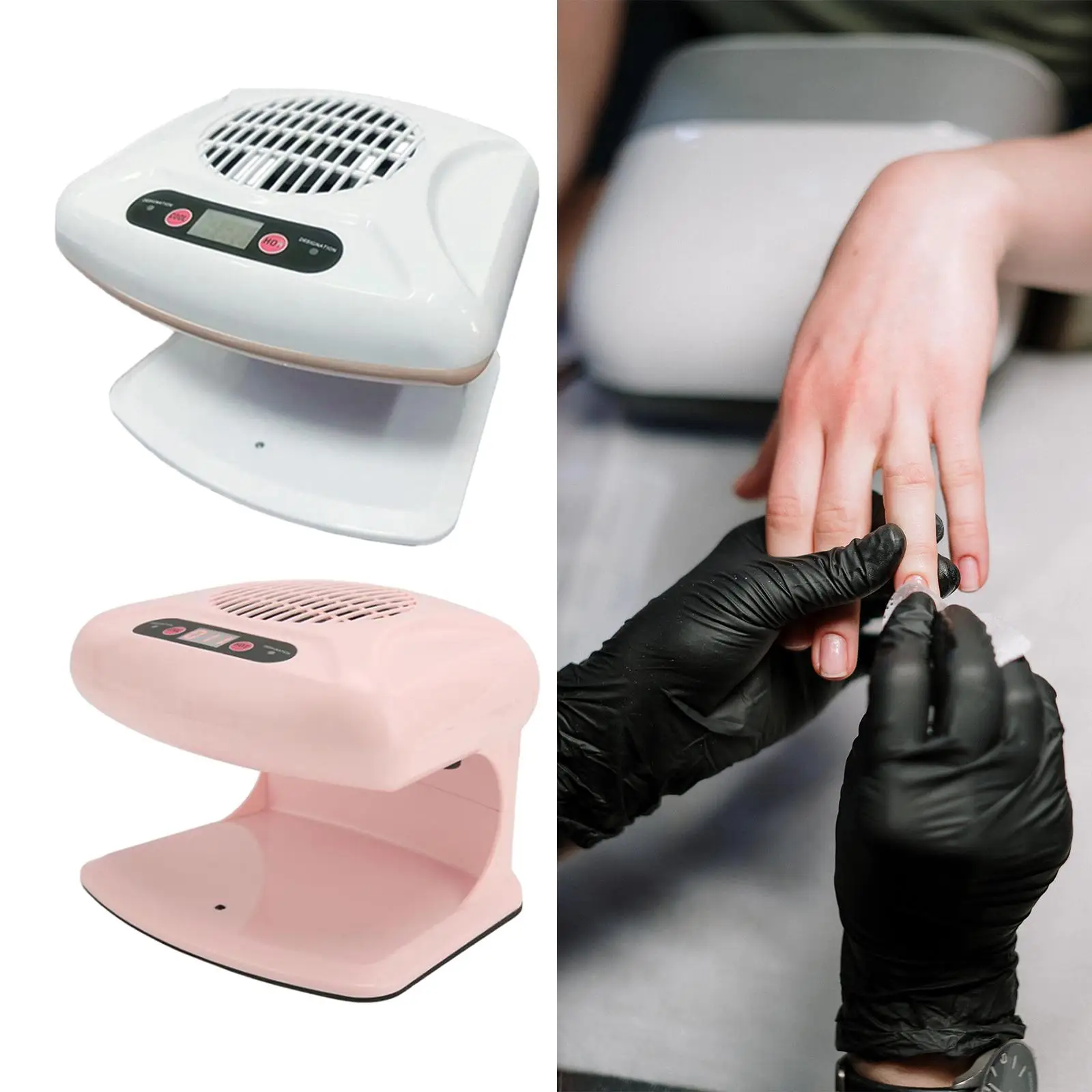 Air Nail fan blower Dryer Nail Polish Blower Manicure Pedicure for Nail Primer