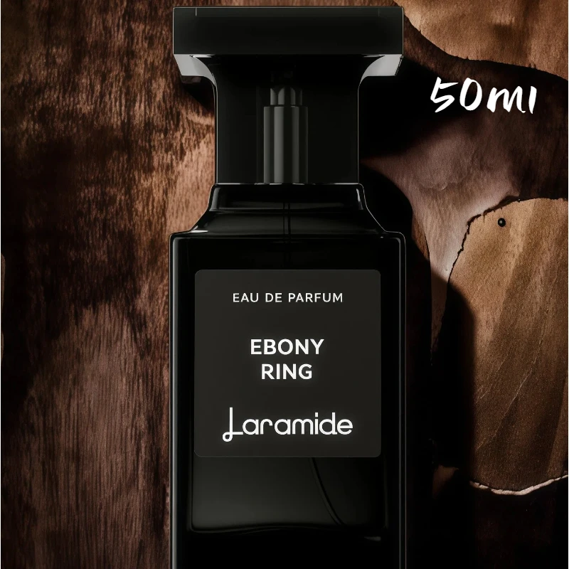 

50ml Laramide Ebony Wood Perfume - Rich and Long-lasting Eau de Parfum with Woody Notes - Suitable for Various Scenarios