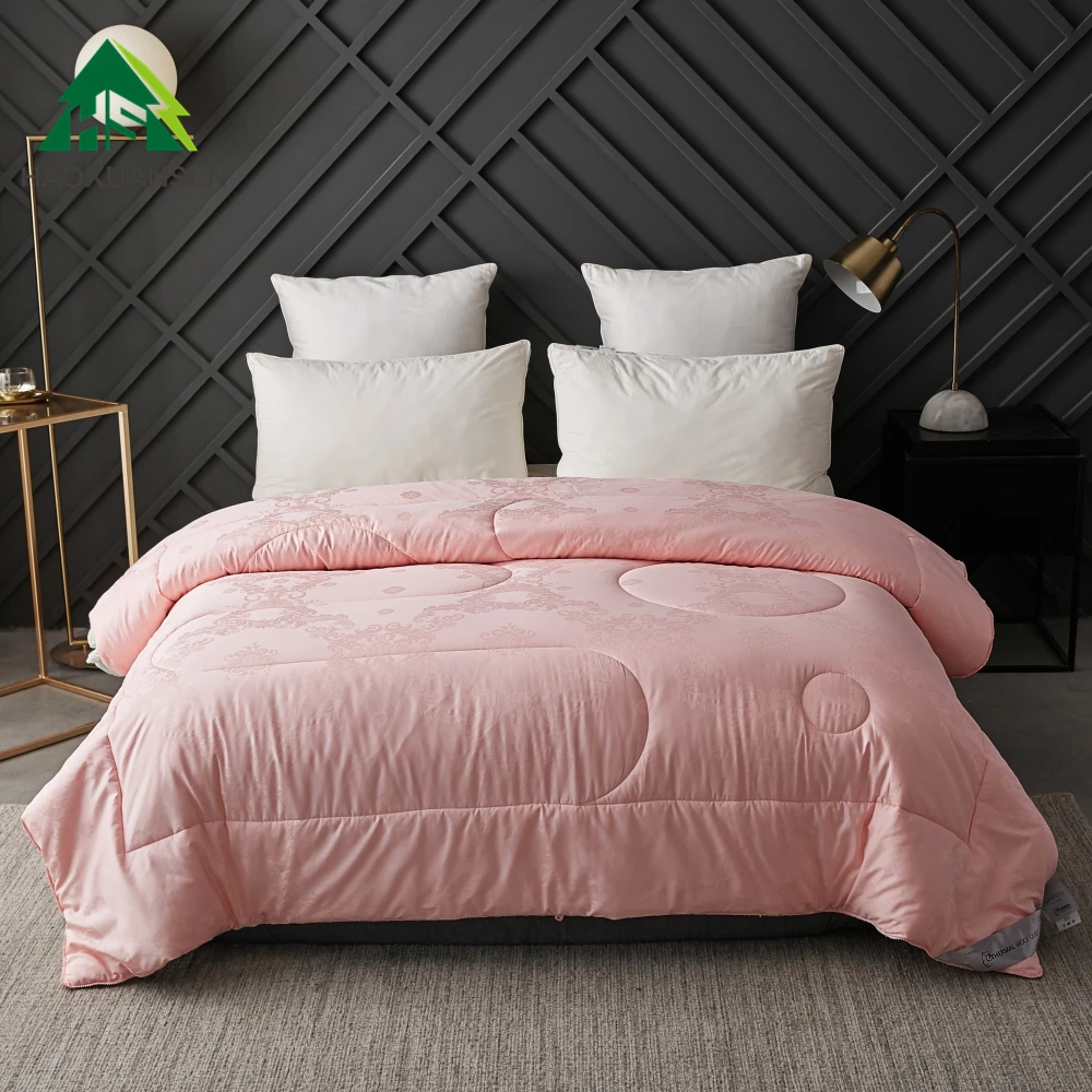 Linen Austrialia Ovis Aries Cashmere Wool Extra Weight 4.25kg Comforter Duvet Paisley Jacquard Deign White Or Pink Warm Winter