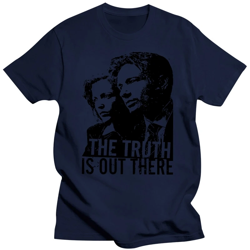 Summer Short Sleeves Cotton The Truth Is Out There The X Files Adult T Shirt