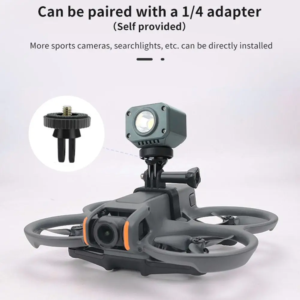 for dji AVATA 2 Extension Bracket For GoPro action Camera Series Action Camera Mounting Fixing Adapter Holder