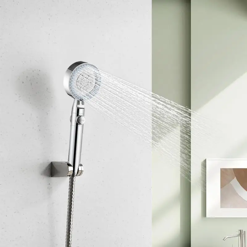 Pressurized Shower Head High Pressure Rain Shower Heads Ergonomic Increase Water Pressure Shower Head Pressure Boosting Shower