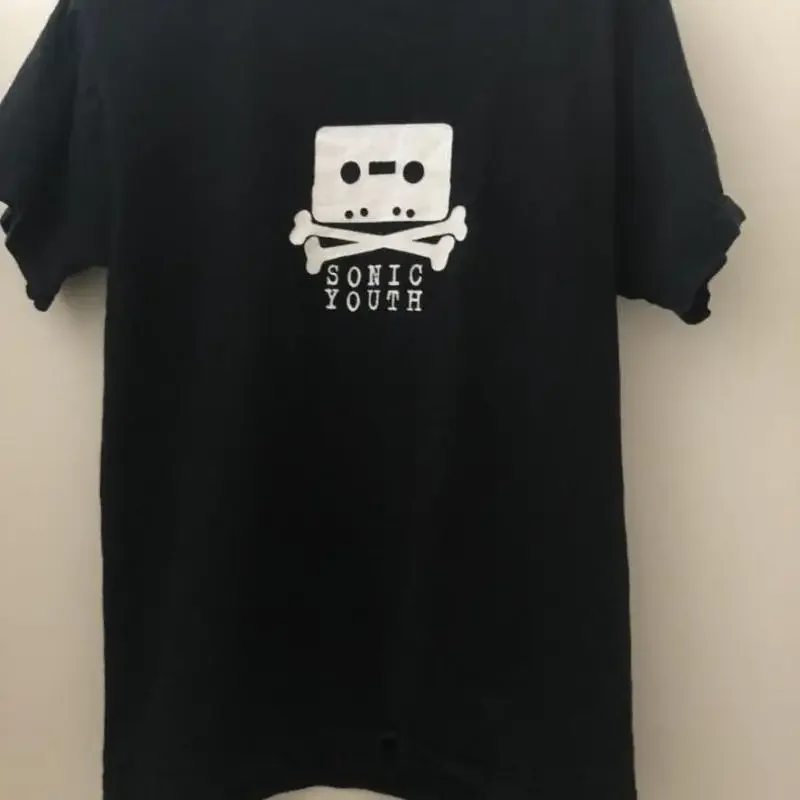 Sonic Youth T shirt M Black Taping