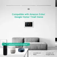 TUYA Wi-Fi Smart Large Colorful Screen Room Programmable Air Thermostat WIFI for Switch Heating Cooler Bridge Voice Alexa - Image 4