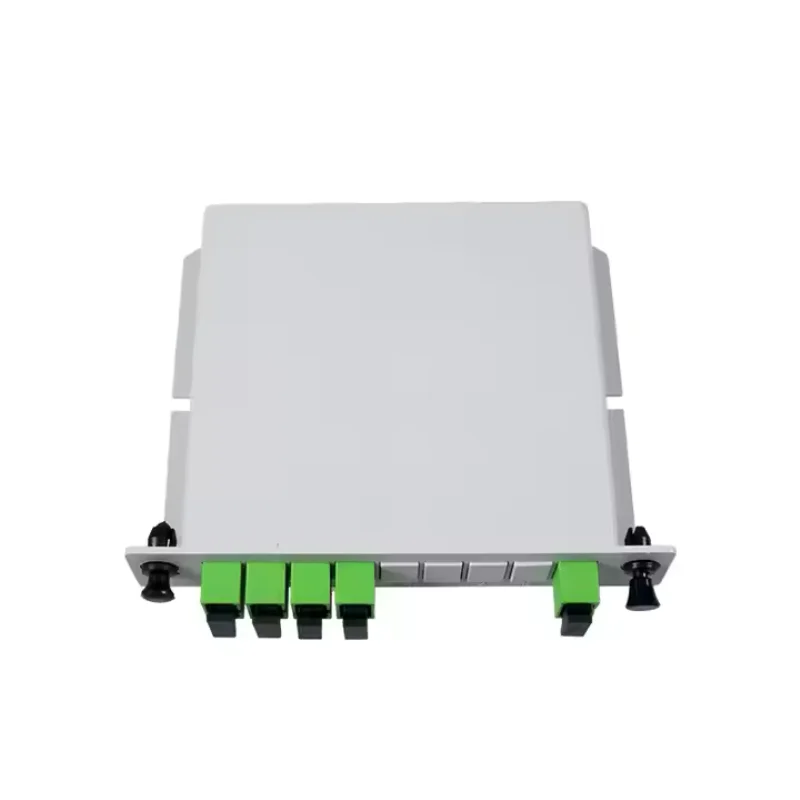 

1x17 LGX Box Cassette Card Inserting SC/APC Unbalanced Uneven PLC splitter Module