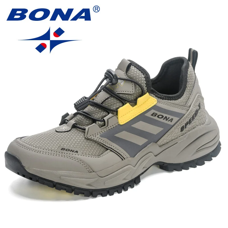 BONA 2023 New Designers Jogging Sneaker Man Classic Walking Footwear Popular Running Shoes Men Fashion Outdoor Sports Mansculin