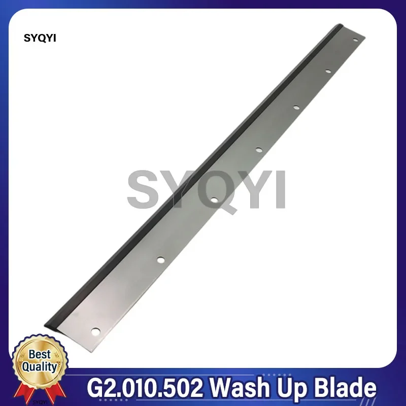 G2.010.502 Heidelberg Wash Up Blade Length 605mm 7 Holes For SM52 Printing Machine Parts