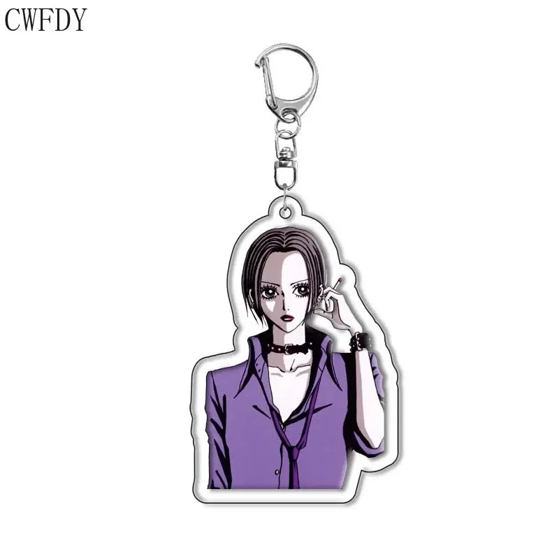 Anime NANA Acrylic Keychain Ai Yazawa Osaki Nana Serizawa Reira Creative Figures Key Holder Jewelry Accessories For Girlfriends