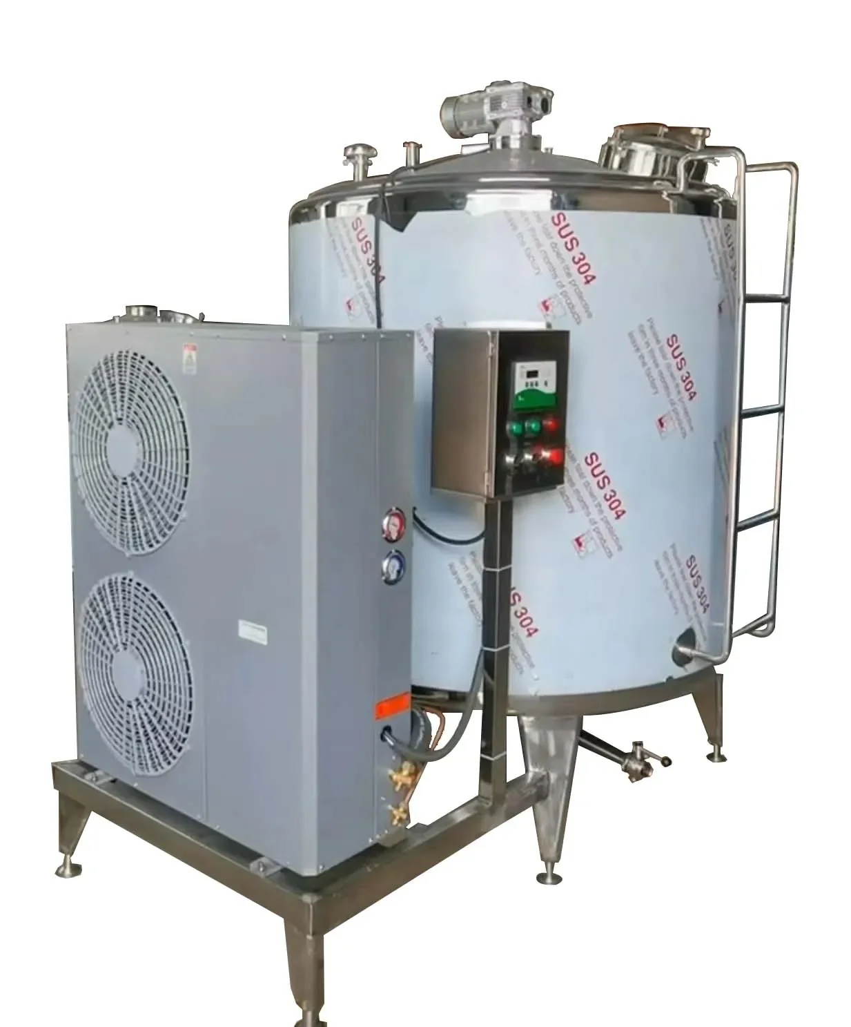 Low-cost Industrial Bulk Milk Cooling Tank / Bulk Milk Coolers Sale / Milk Chiller