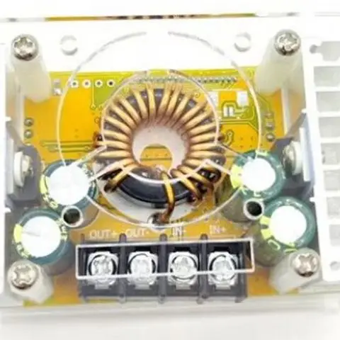 DC-DC Buck Converter 10A with LCD Display – Adjustable Step-Down Module, Constant Voltage & Current Power Supply Board