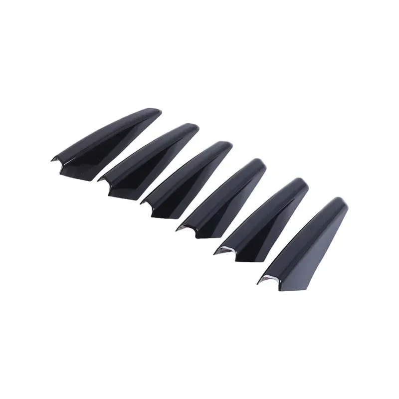 

For Land Rover Discovery Sports 2024-2025+ ABS carbon fiber car front bumper Decorative strip sticker Car exterior accessories