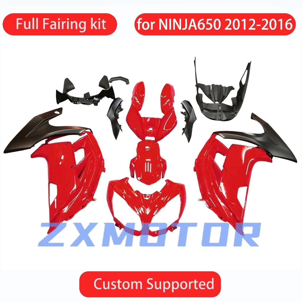 Für KAWASAKI NINJA650 2012 2013 2014 2015 2016 Motorrad-Ersatzteile Verkleidungsset ER-6F 12-16 ZXMT Verkleidungen Karosserie