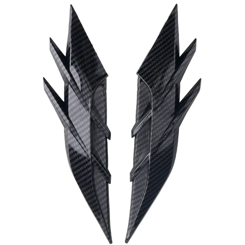 Per carrozzeria auto faro sopracciglio adesivo universale per copertura lampada auto adesivo striscia autoadesiva decorazione decalcomania 2 pezzi