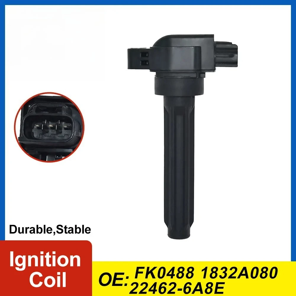 

Катушка зажигания FK0488 1832A080 для Mitsubishi Eclipse Cross 2018-2020, двигатель 1.5T, 22462-6A8E, 1832A080, автозапчасти