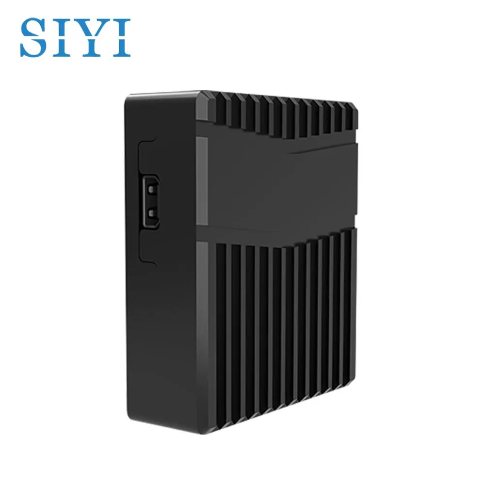 

SIYI Ethernet to HDMI Converter OSD Overlay MP4 Recording IP Configuration Compatible with SIYI HM30 Ground Unit