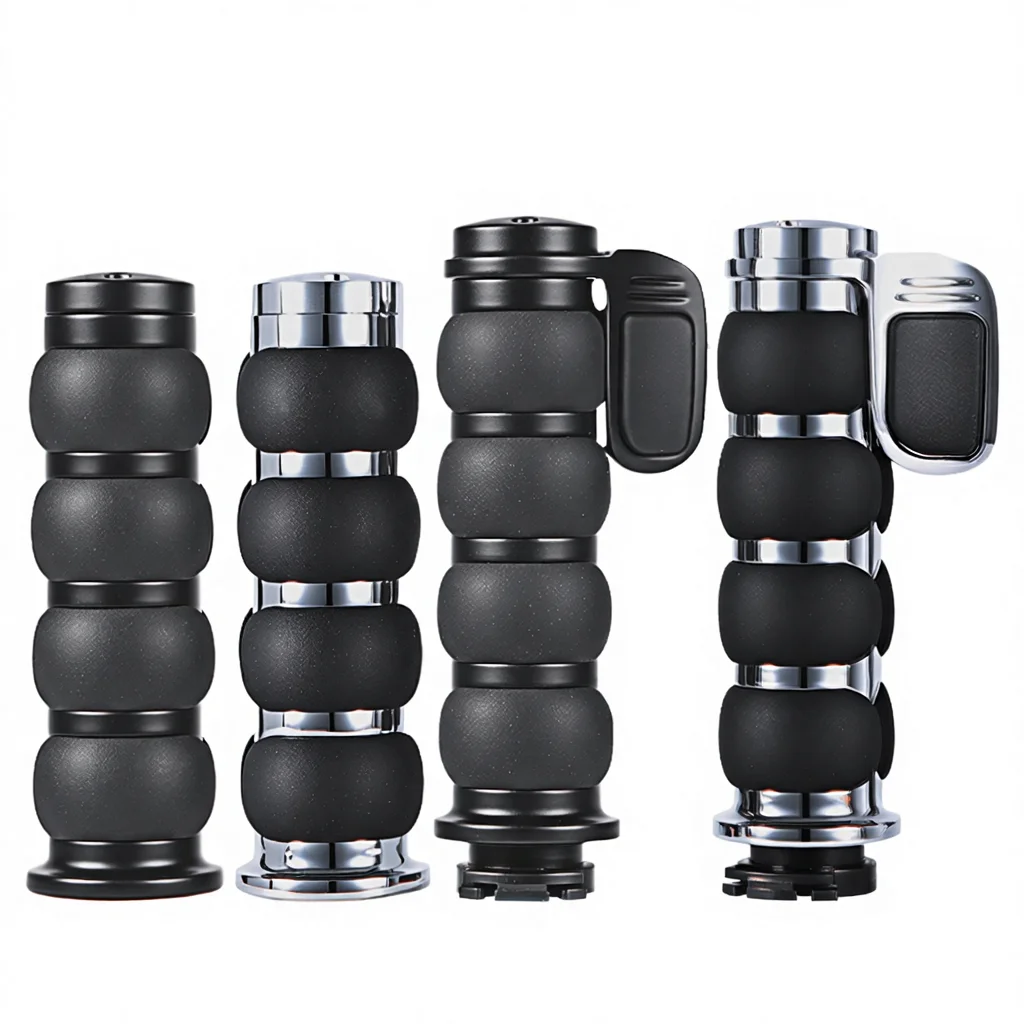 Manoplas de Guidão de 1" (25mm) para Motocicletas Suzuki Volusia, Boulevard, Marauder, Intruder, C109R, C50, C90, M109R, M50, S40, VL 1500, 800