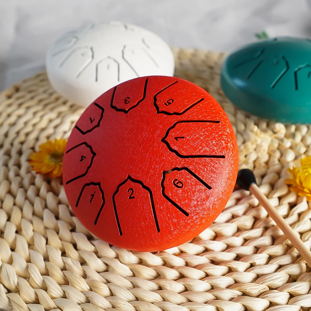 กลองลิ้นเหล็กขนาดเล็ก 4 นิ้ว 8 - Musical Instrument Chimes บทวิจารณ์และราคา