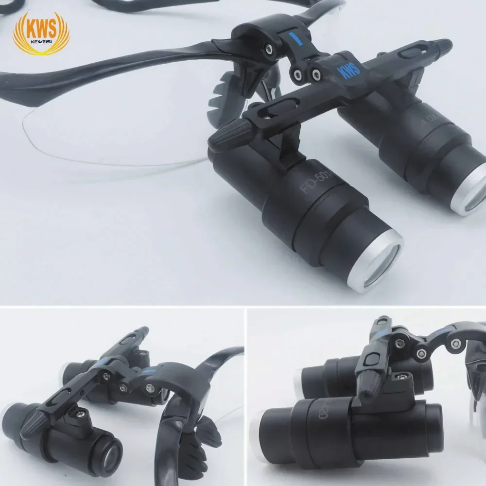 FD-501K-1 4.0X  ENT General Surgery and Microsurgery Veterinary Medical Frame Kepler Binocular Loupe