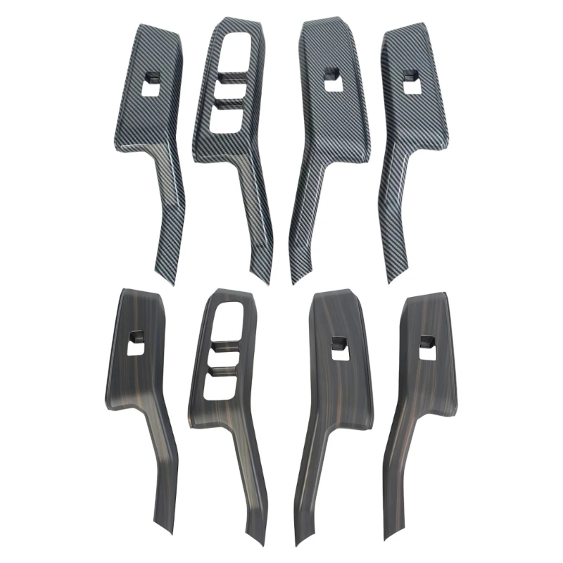

652F Strong ABS Window Operation Button Cover Set For SUV Improved Touch Response