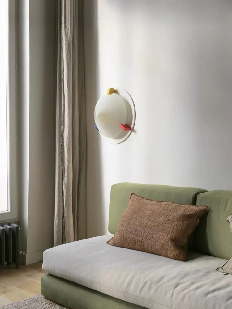 Memphis Art Ceiling Light Colorful Building Blocks Halls Corridors Balconies Children's room Home