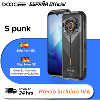 Global Version DOOGEE S Punk Rugged Phone LED Light Effect 6.58 60Hz Display 6GB + 256GB 34mm Large amp Speaker Android 14
