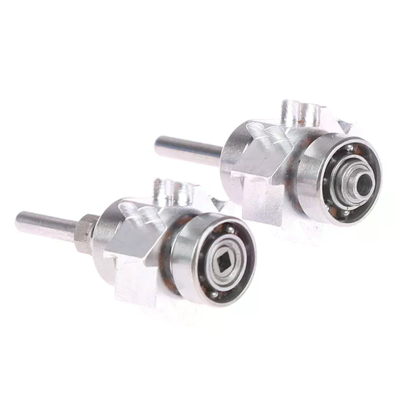 1PC Dental Turbine  Rotor 2 Types  High Speed Standard Handpiece Push Button Torque Bearing Rotor Stainless Steel