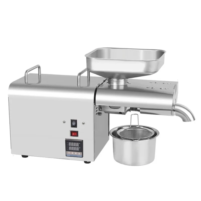 Manufacturer Direct Sales Intelligent Temperature Control New Spiral Oil Press Tea Seed Oil Cold Hot Pressing Eco-friendly