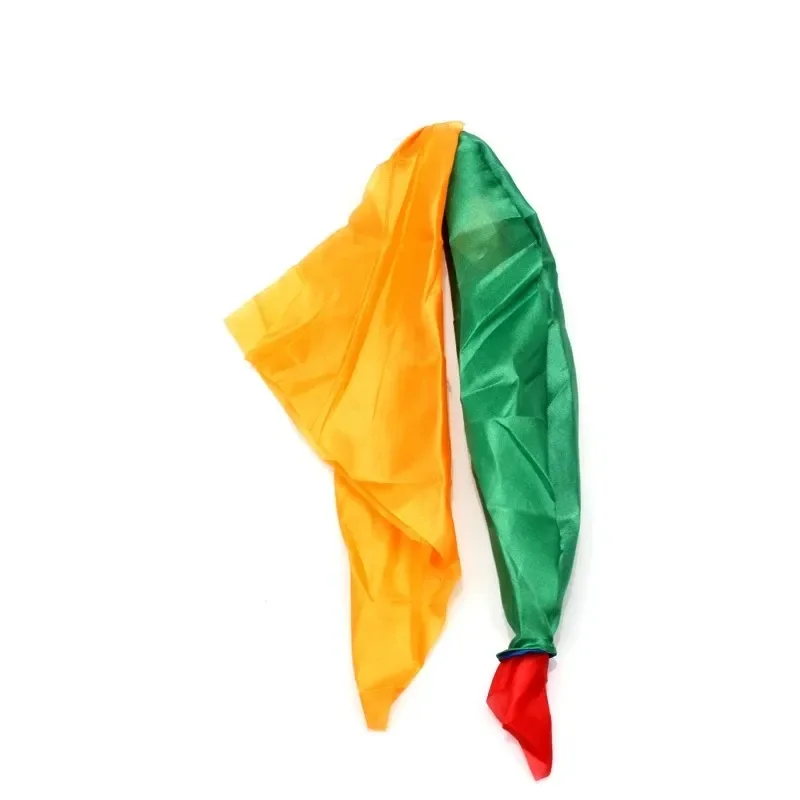 Color Changing Linked Silk Magic Trick Color Scarf for Magic Toy Funny Joke Props Close-up Performance for Children пиротехника