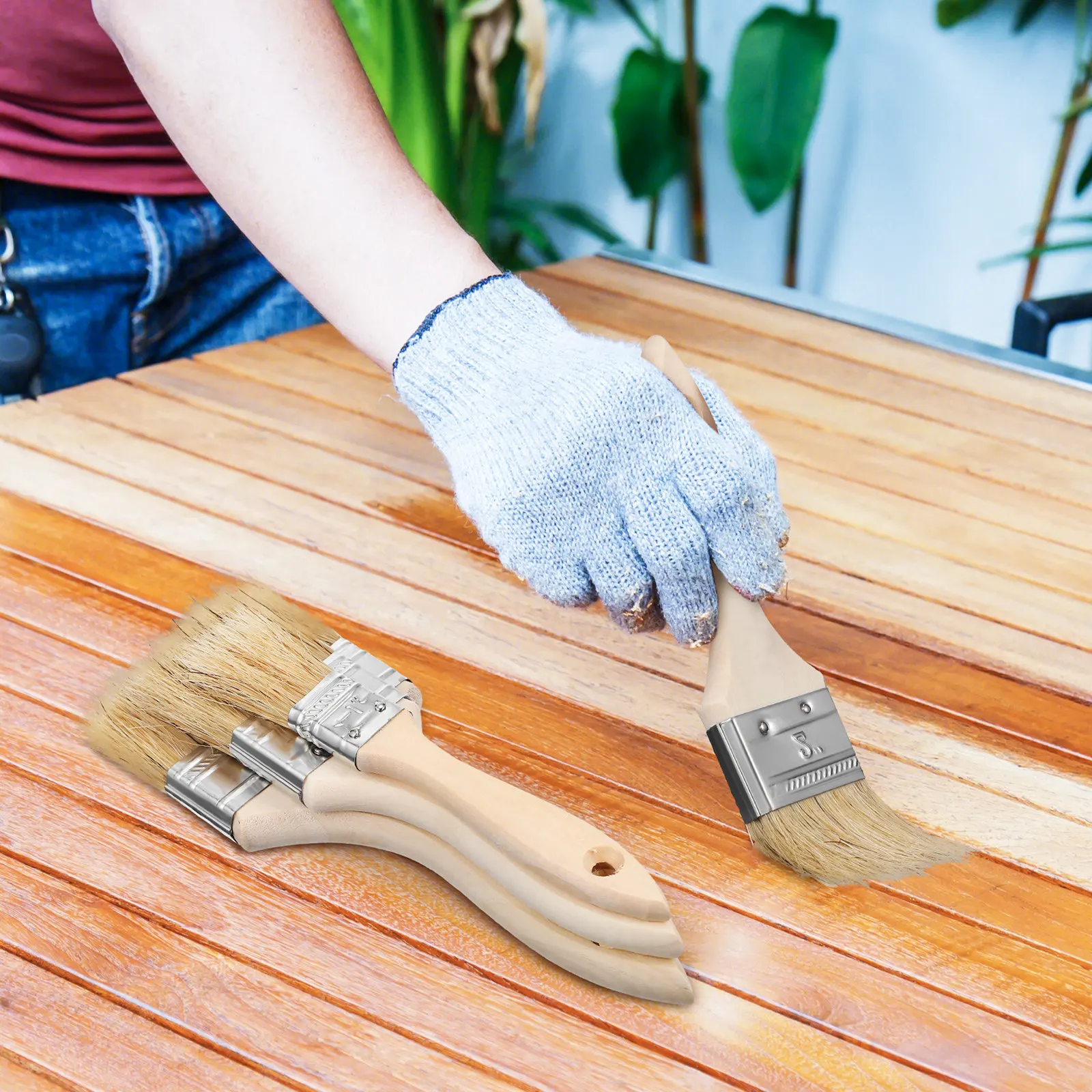 

Набор из 24 кистей с деревянной ручкой для смазывания и нанесения соусов, разных размеров, для гриля, выпечки, чистки, кисти для соусов, кисти для кондитерских изделий