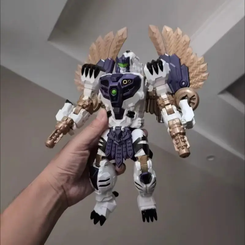ของเล่นแปลงร่างรุ่นใหม่จาก Lijiang Original Beast Machines ทรานส์ฟอร์เมอร์ บลู มังคุมะ แอคชั่นฟิกเกอร์ แปลงร่างไดโนเสาร์ บีดับเบิลยู บีสต์ วอร์ส โมเดลสะสม