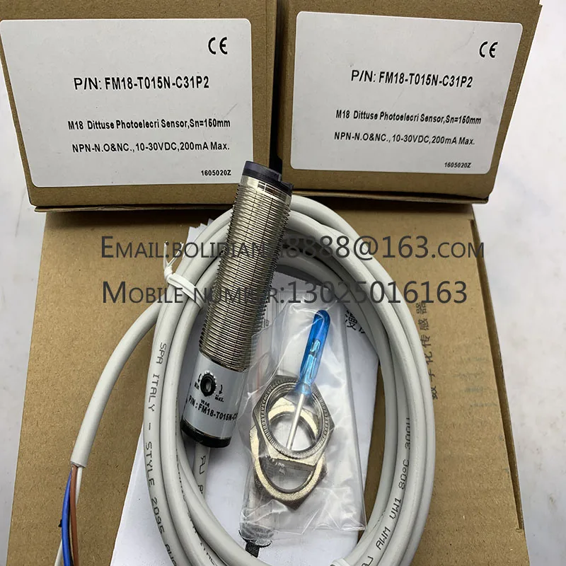 

New photoelectric switch sensor FM18-T01N-C31P2-D FM18-T01P-C31P2-D In stock