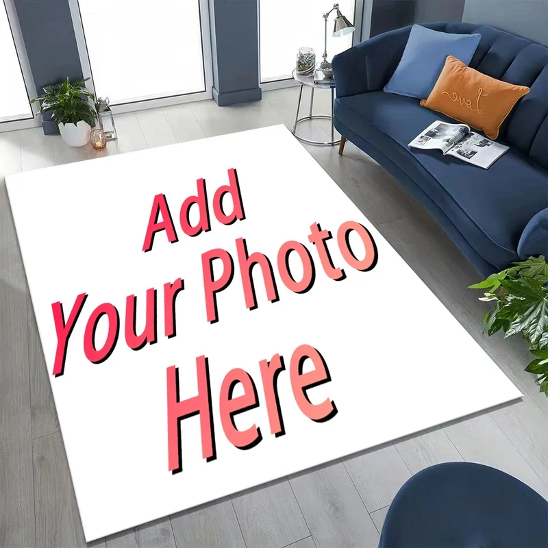 

Коврик с индивидуальным дизайном в виде мультяшного портрета питомца, мягкий ковер для гостиной, спальни, дивана, подарок на Рождество и праздники