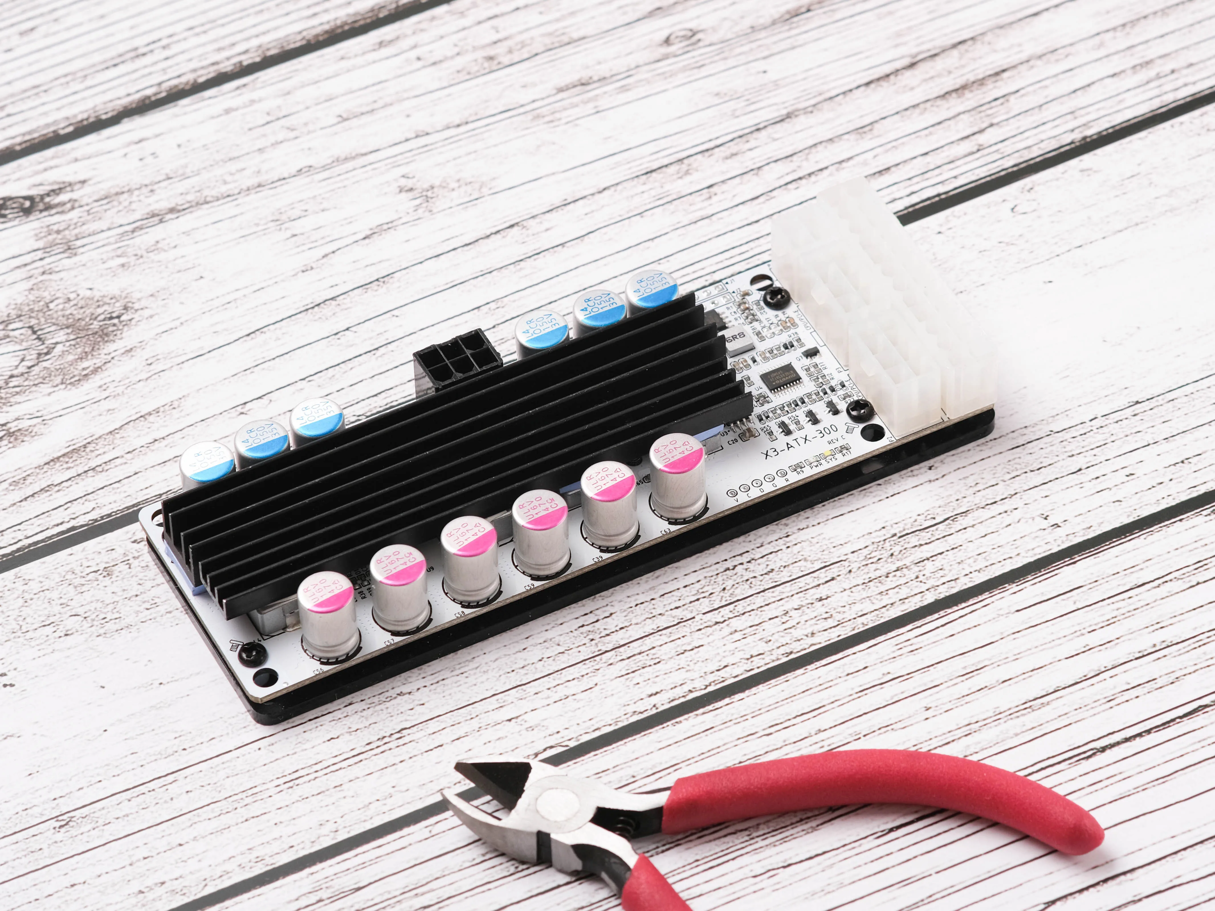 Imagem -04 - Pico-box X3-atx300w Ampla Tensão Dupla Entrada Dc-atx Power 300w Placa de Alimentação