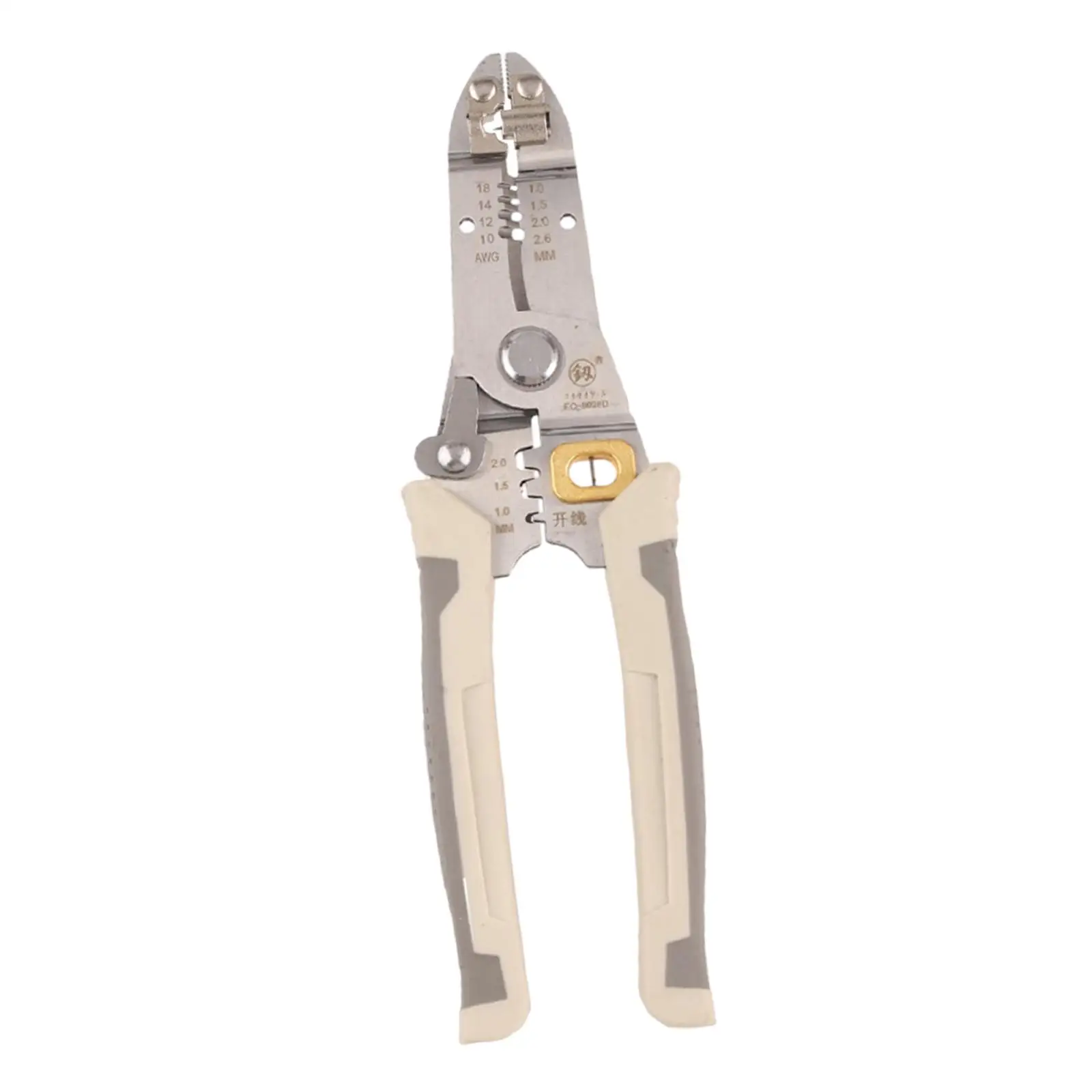 Wire Stripper Electrician Plier Crimper Tool Easy to Use Wire Stripping Pliers for Crimping Wire Cutting Winding Pressing