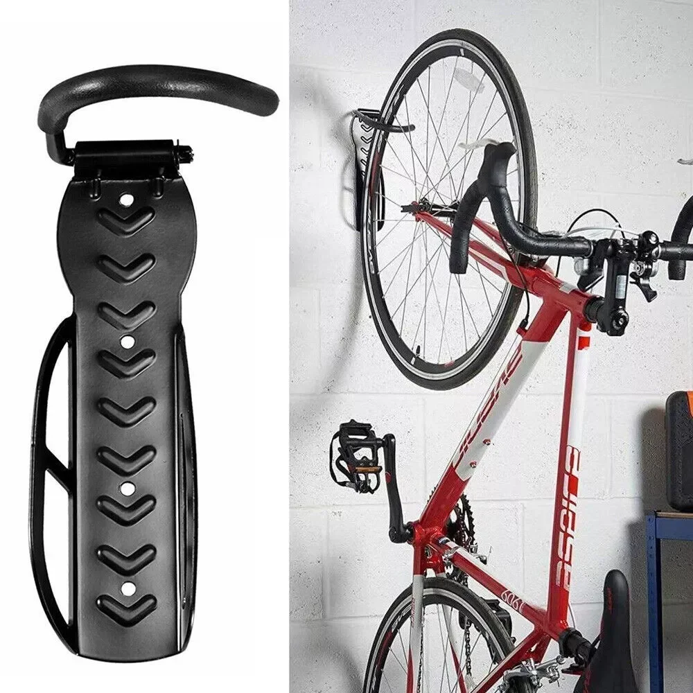 

Bicycle Storage Rack Wall Mounted Bike Stand Holder Vertical Bicycle Storage Hanger Hook For Organization Cycling Accessories