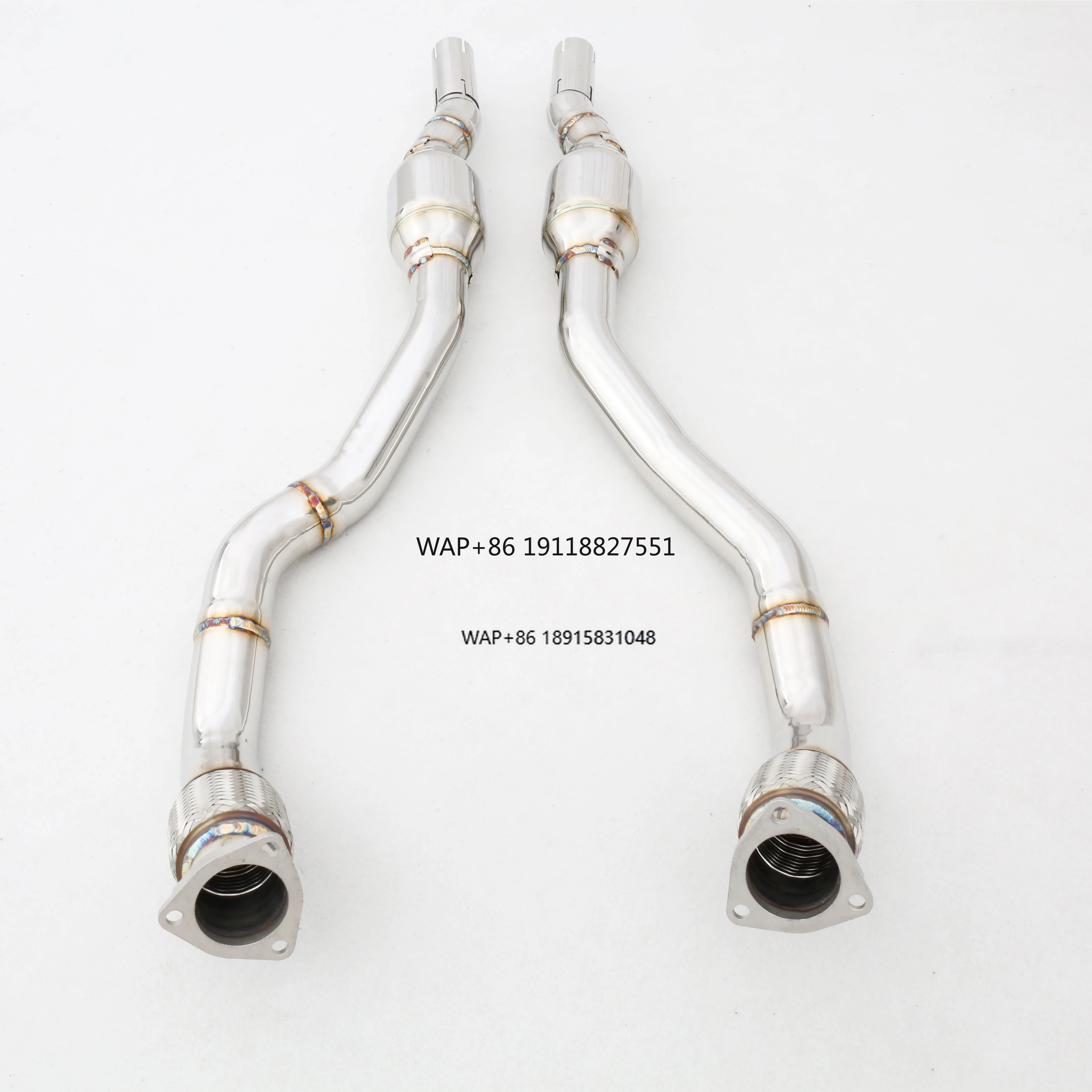 

Factory Highflow Race Downpipe for A5 S4 S5 B8 Stainless Steel OPF Front Pipe High Performance Exhaust Upgrade