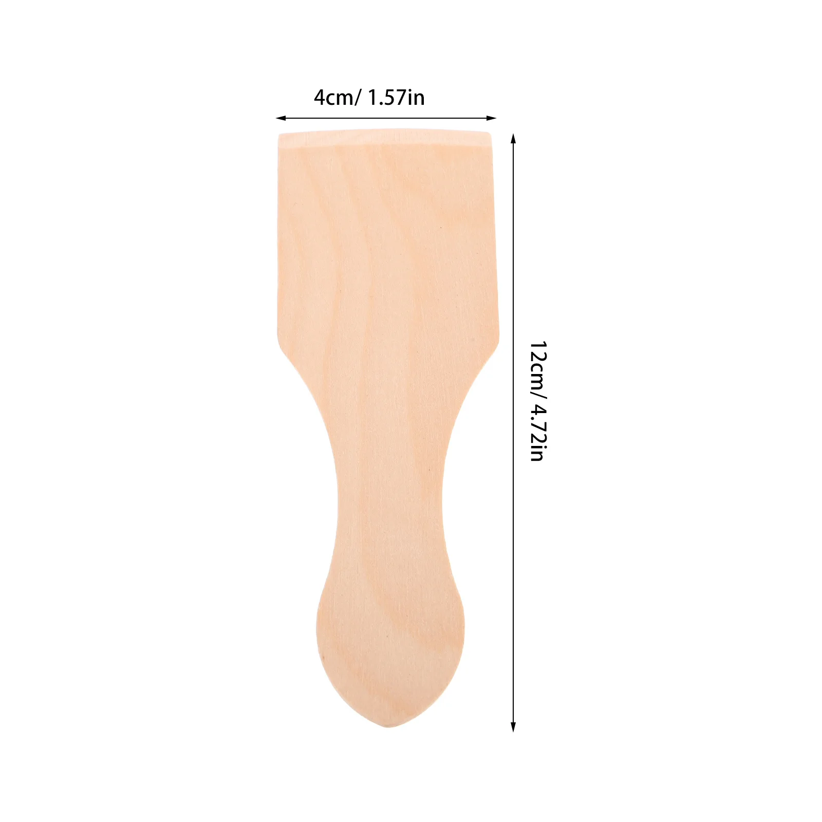 10 pz Mini Spatole di Legno Set Simulazione Strumenti di Cottura Finta Accessori di Cottura Spatola Per Torta di Riso Turner Legno