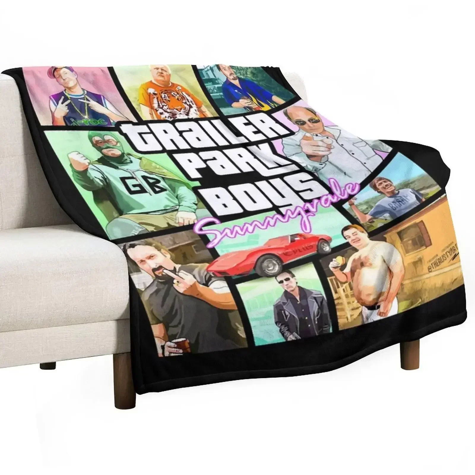 Comedy Tv Series Movie Canadian Canadado Mockumentary Ricky Game Art Poster Custom Design Gifts Throw Blanket halloween Blankets