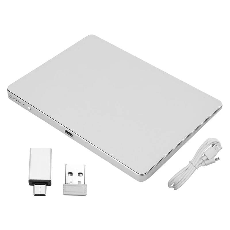 

Bluetooth Touchpad Multi-Function Gestures Trackpad Rechargeable Wirel Hot Sale Mac, White