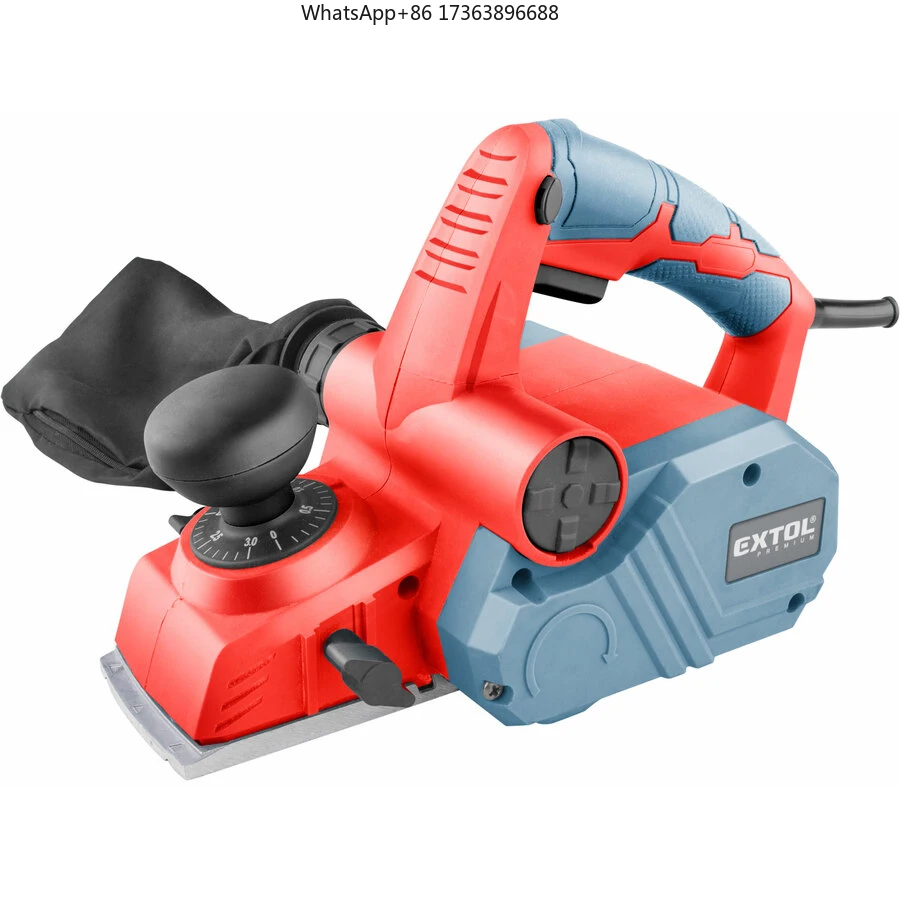 

8893406 EXTOL Портативный электрический рубанок 900 Вт для профессиональной обработки древесины