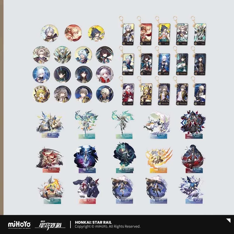 

Официальный товар Sunsyea Honkai Star Rail miHoYo Original Authentic The Destruction Path, акриловая подставка Caelus Stelle Arlan Jingliu