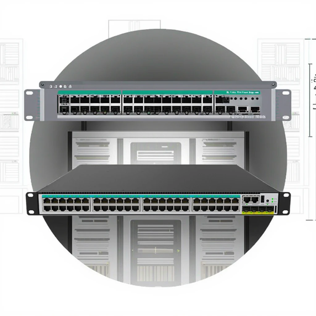

Professional 24/48-Port 10G Managed POE/HPOE Rack-mounted Ethernet Network Switch VLAN QoS Function 1-Year Warranty OEM ODM