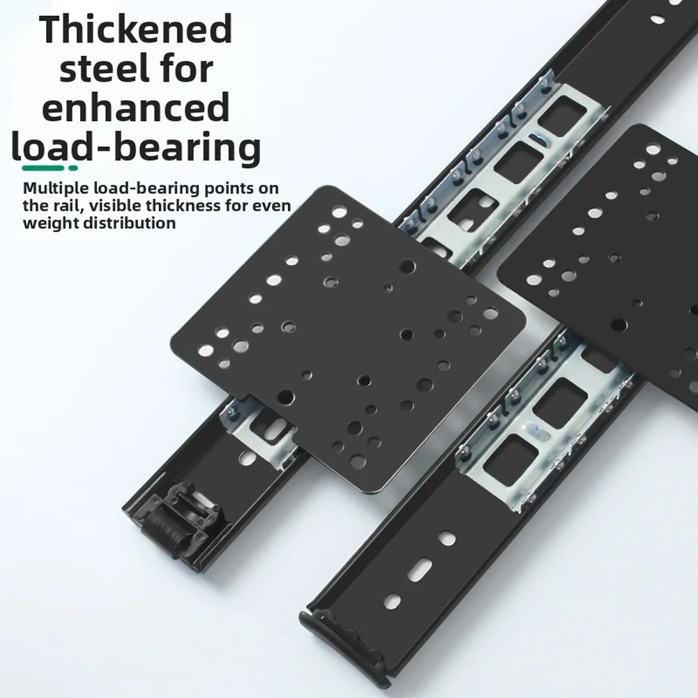 Flip Up Revolving For Cabinet Slide Rail Designed for Concealed Folding Hinge Integration Track 8 Cold Rolled Steel