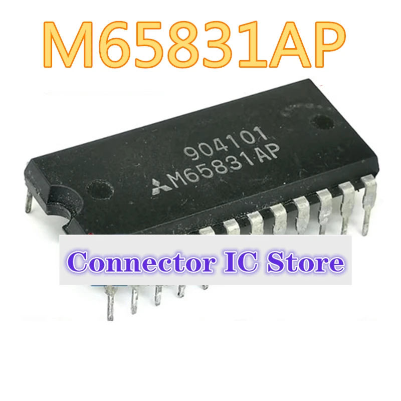 M65831AP M65831 imported power amplifier reverberation chip, dual inline 24 pin integrated circuit IC chip